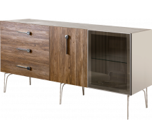 Комод для гостиной Богемия Вуд (Bogemia Wood) БМКМ-4(Wo)[5][10]